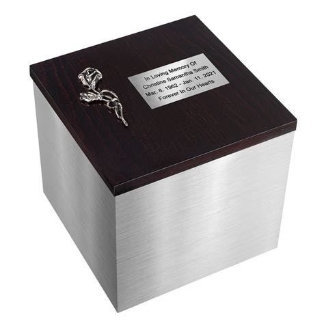 stainless steel urn box|urns or boxes for ashes.